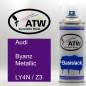 Preview: Audi, Byanz Metallic, LY4N / Z3: 400ml Sprühdose, von ATW Autoteile West.